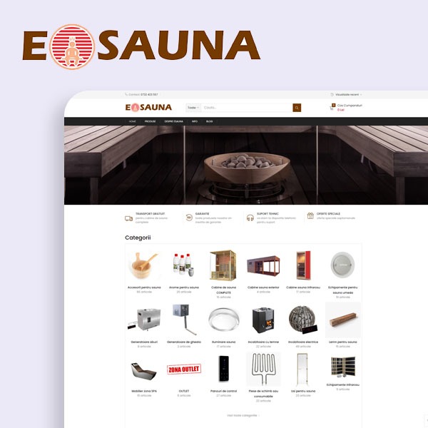 Proiect esauna.ro